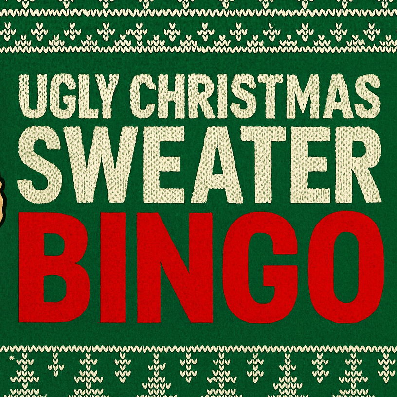 Christmas Sweater Bingo with StarrComedyBingo - 17 Dec 2025